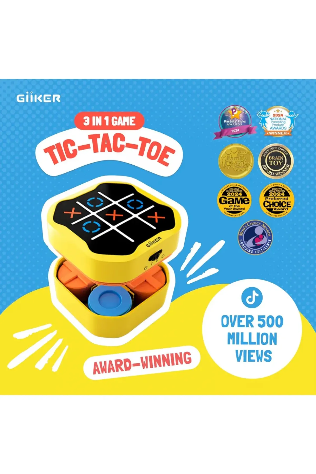 INWELT Akıllı Tic Tac Toe Zeka Oyunu