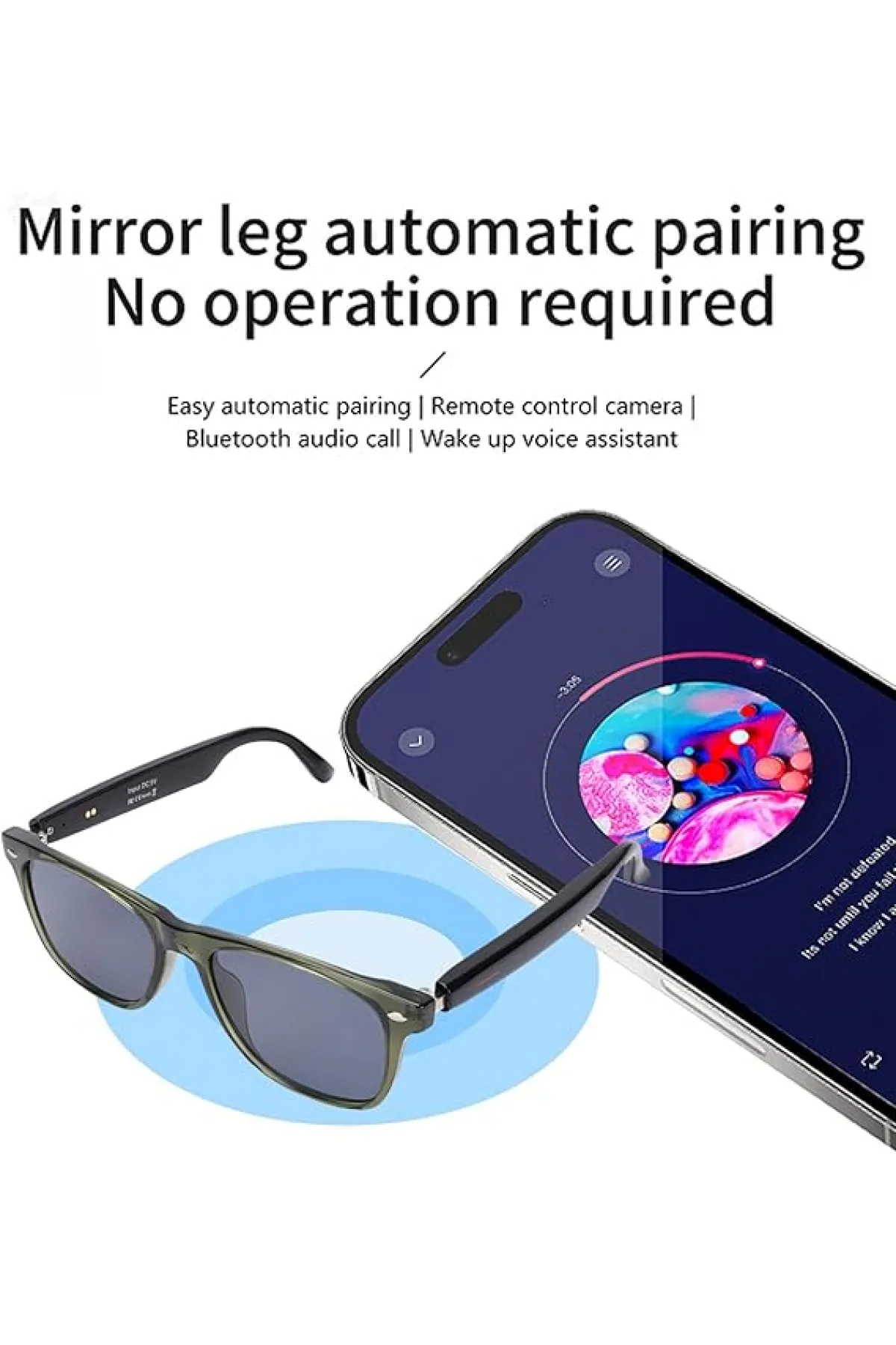 INWELT Bluetooth Çeviri Gözlüğü