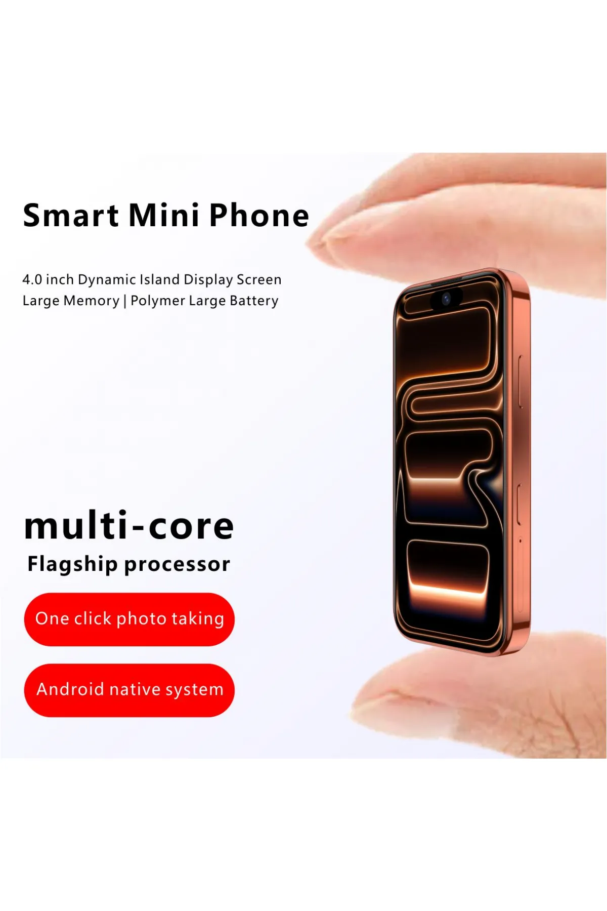 INWELT i17 Pro Mini Max 5G Mini Akıllı Telefon