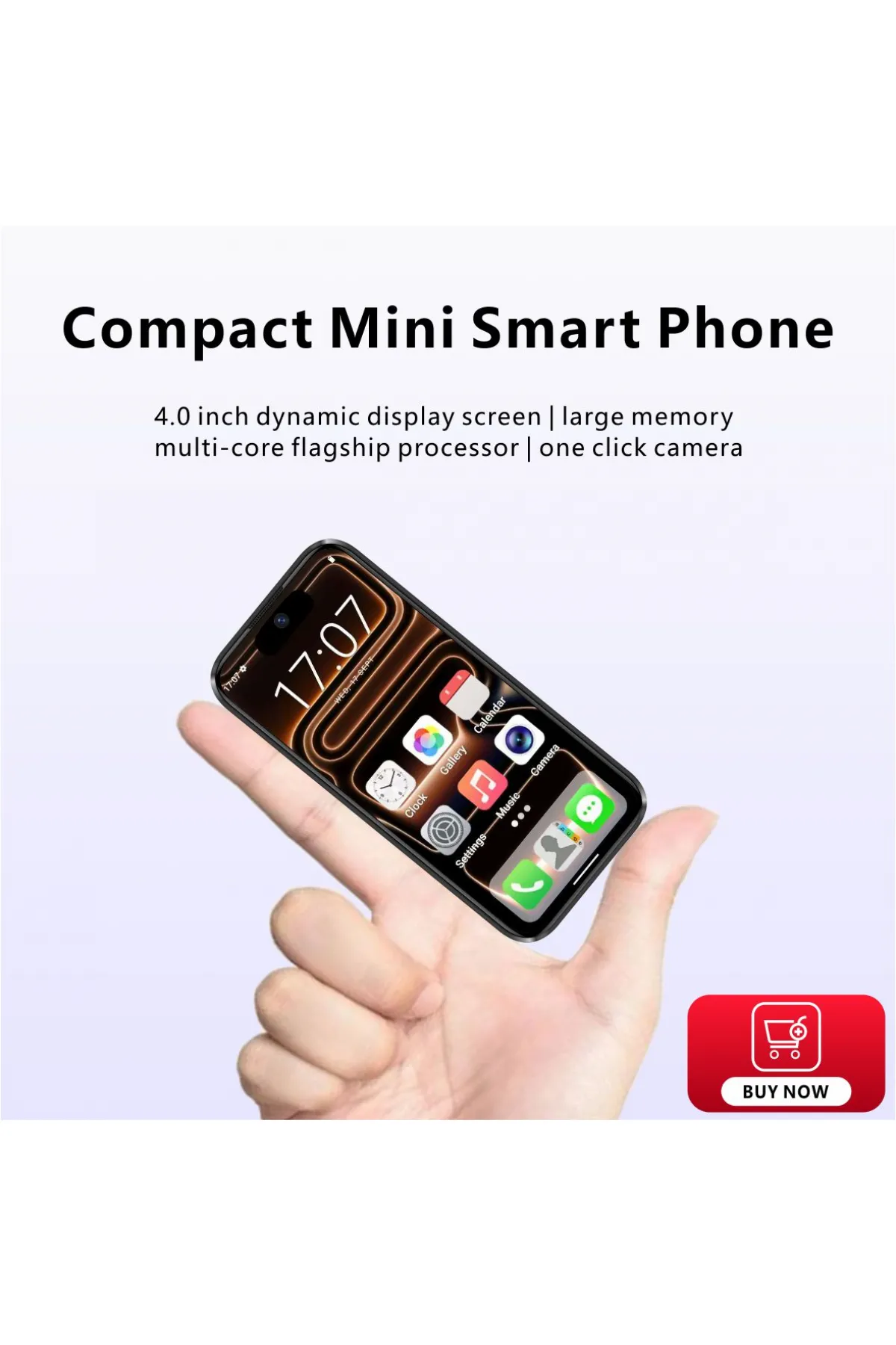 INWELT i17 Pro Mini Max 5G Mini Akıllı Telefon