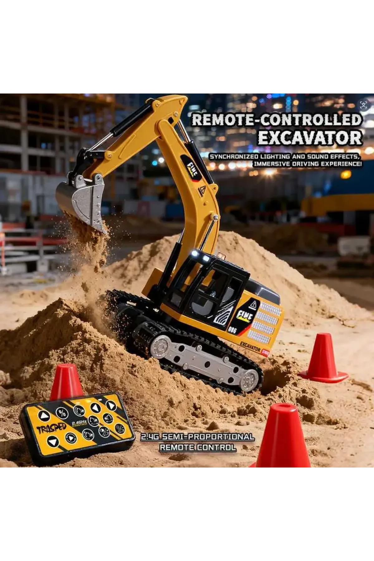 INWELT RC Mini Ekskavatör Oyuncağı