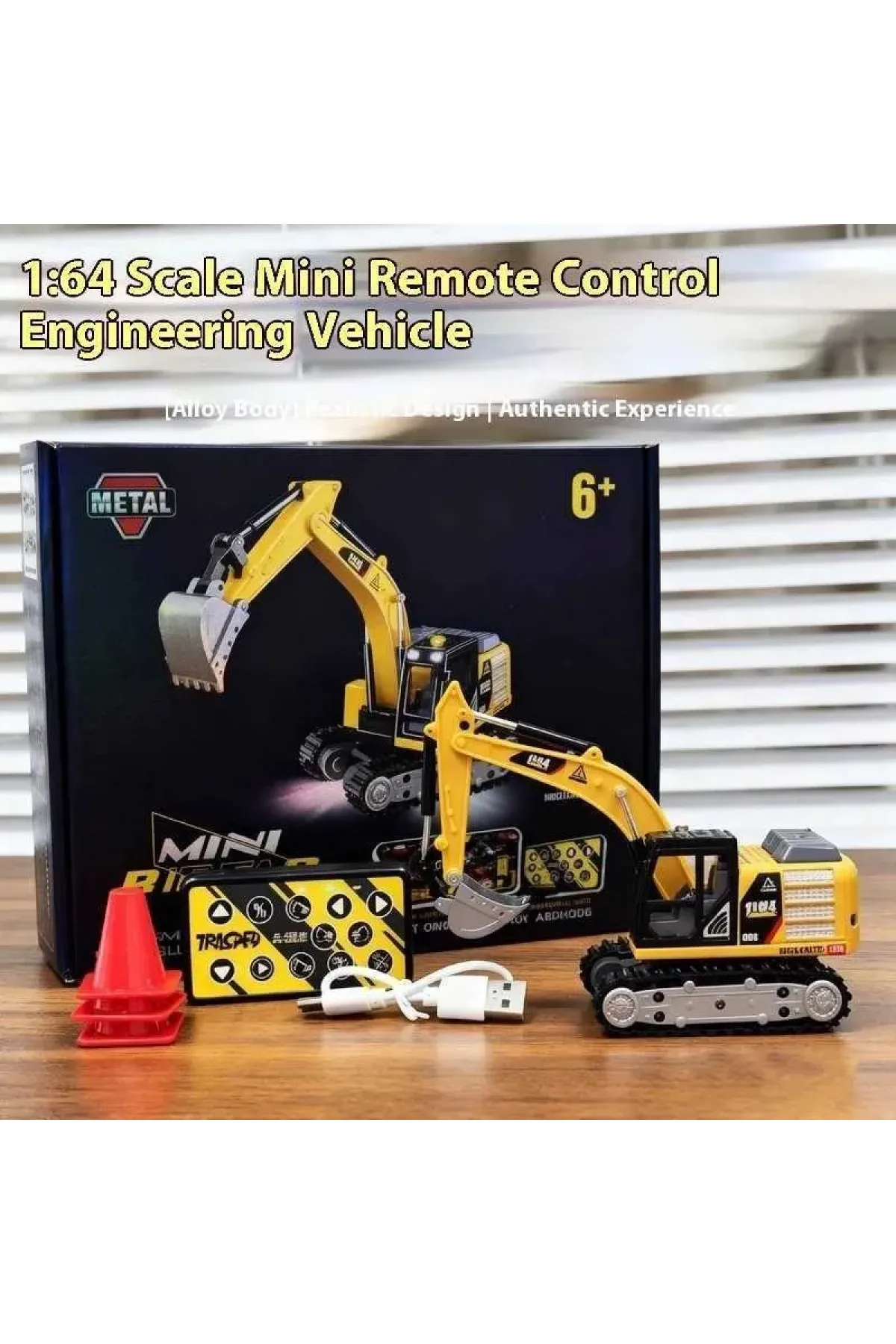 INWELT RC Mini Ekskavatör Oyuncağı