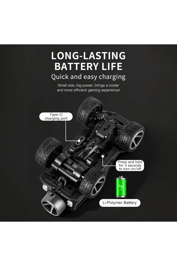 INWELT Mini Kamera Arabalı RC Off-Road Araç KF32