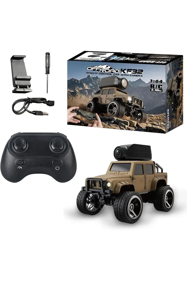 INWELT Mini Kamera Arabalı RC Off-Road Araç KF32