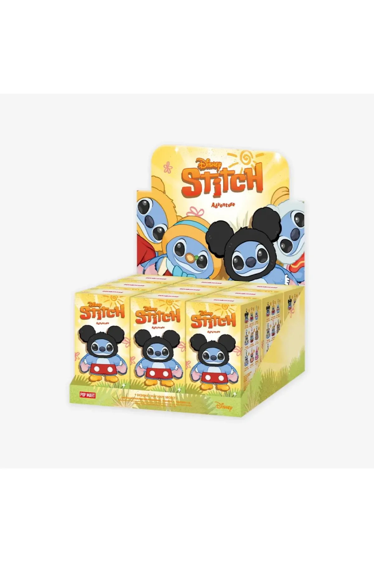 INWELT Stitch Labubu Adventure Pendant