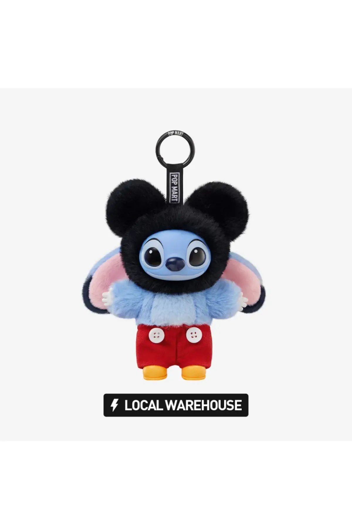 INWELT Stitch Labubu Adventure Pendant