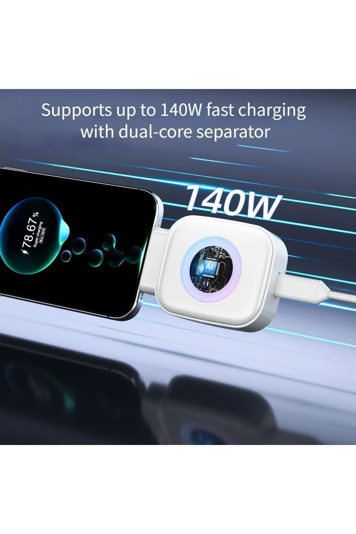 INWELT USB-C Hızlı Şarj Adaptörü